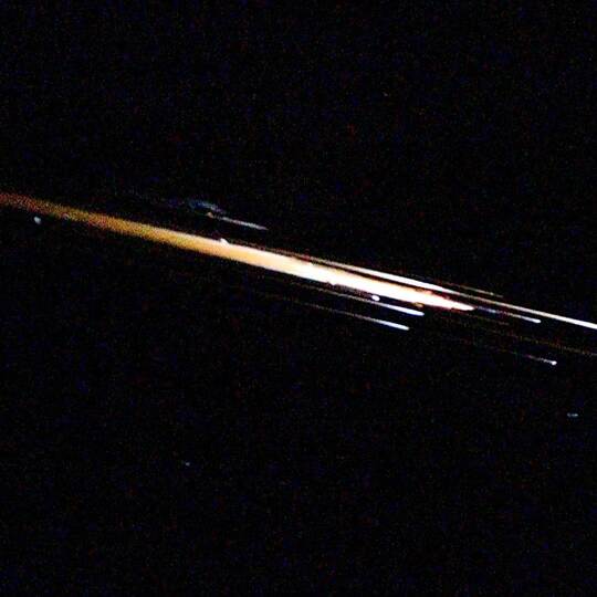 Satellit über Schweiz in Atmosphäre eingetreten