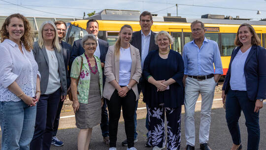 Remchingen Bahnhof Barrierefreiheit Gespräch