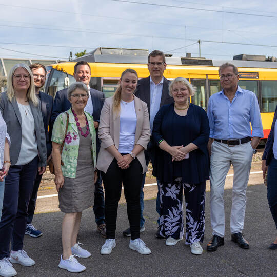 Remchingen Bahnhof Barrierefreiheit Gespräch