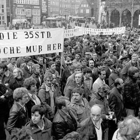 IG-Metall-Kundgebung in Bremen
