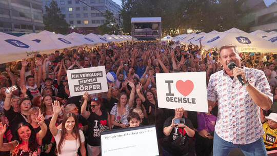 Oechsle Fest. "Inselfieber" mit Peter Wackel