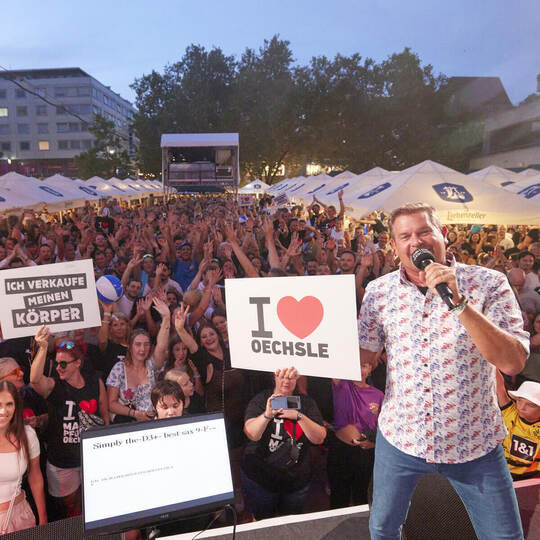 Oechsle Fest. "Inselfieber" mit Peter Wackel