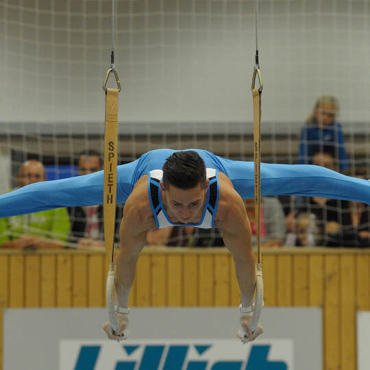Um den Sieg mitspringen wird auch der ehemalige KTV-Straubenhardt-Turner Marcel Nguyen. Ripberger