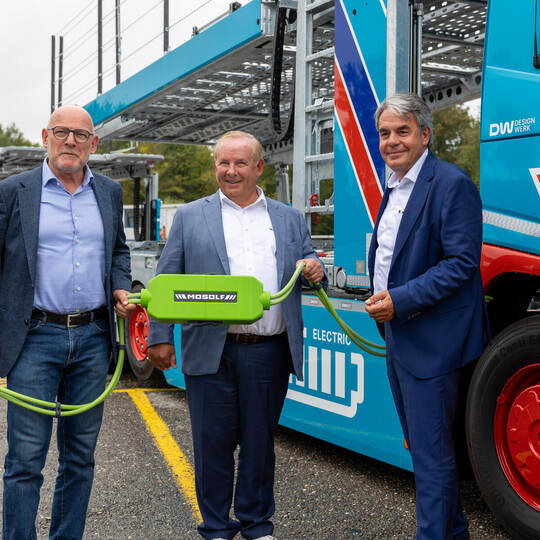 Mosolf Illingen Besuch Minister Winfried Hermann