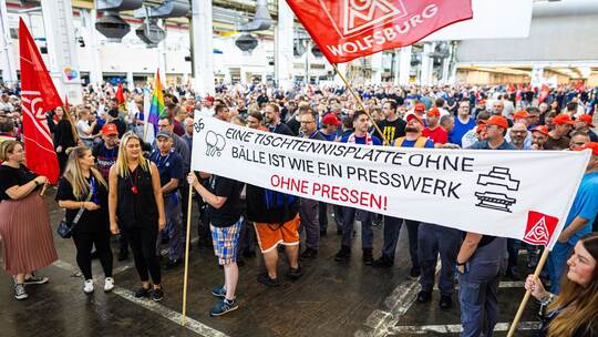 Volkswagen - Betriebsversammlung