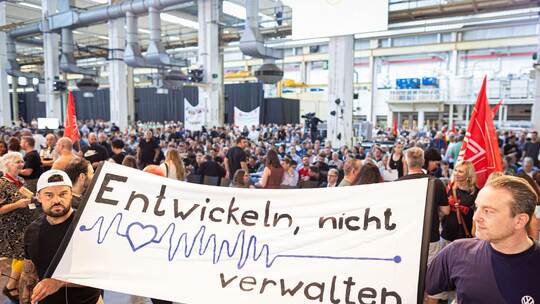 Volkswagen - Betriebsversammlung