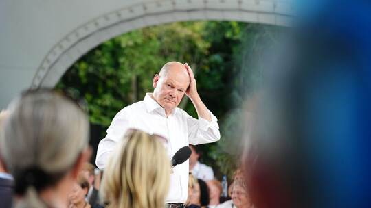 Bundeskanzler Scholz im Bürgergespräch