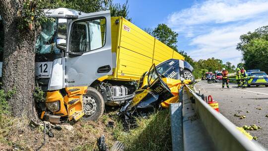 Tödlicher Unfall auf B29 Tödlicher Unfall auf B29