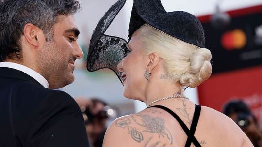 Lady Gaga mit ihrem Verlobten Michael Polansky Lady Gaga mit ihrem Verlobten Michael Polansky