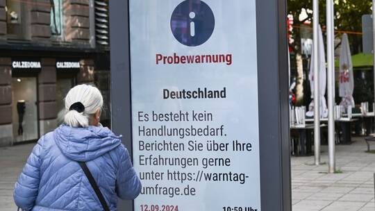 Bundesweiter Warntag mit Probealarm Bundesweiter Warntag mit Probealarm