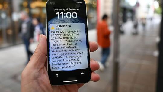 Bundesweiter Warntag mit Probealarm Bundesweiter Warntag mit Probealarm