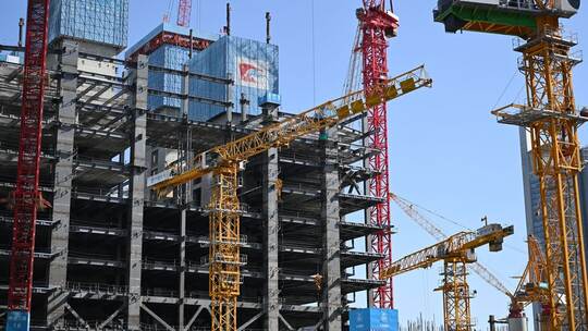 Baustelle in Peking