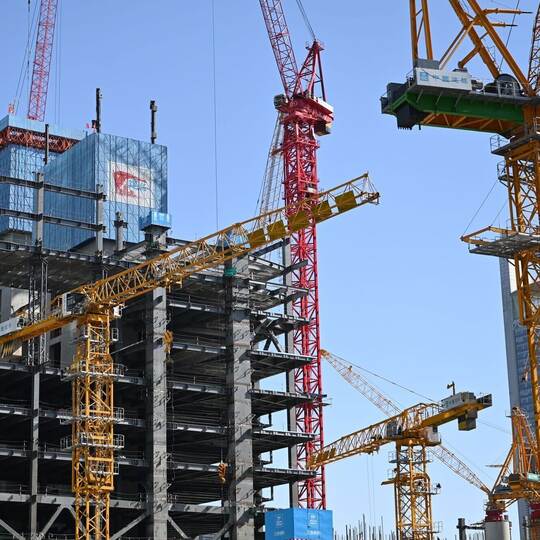 Baustelle in Peking Baustelle in Peking