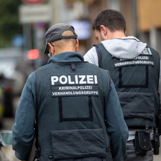 Polizeieinsatz Maximilianstraße