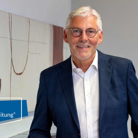 Helmut Riegger misst dem Lokaljournalismus eine große Bedeutung bei. Foto: Alexander Huber