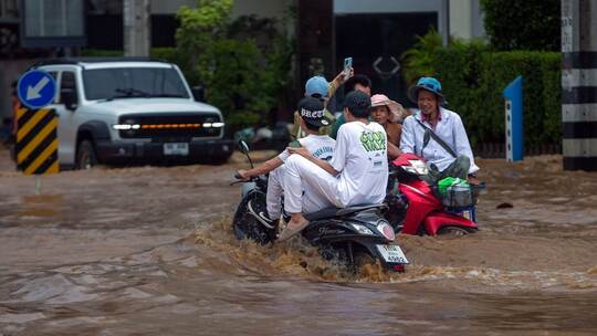 Unwetter in Thailand Unwetter in Thailand