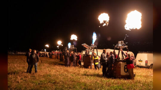 German Cup Candle Light