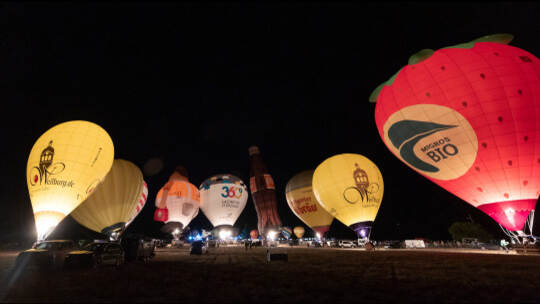 German Cup Night Glow Samstag