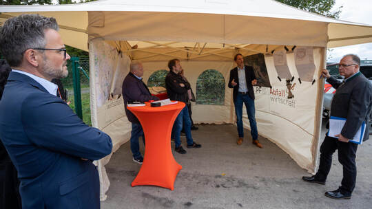 Begehung Deponie Hohberg Gemeinderat