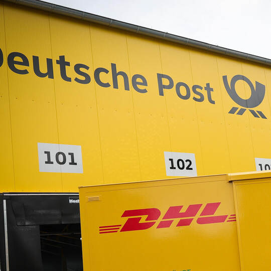 Klimaneutrale DHL-Zustellbasis