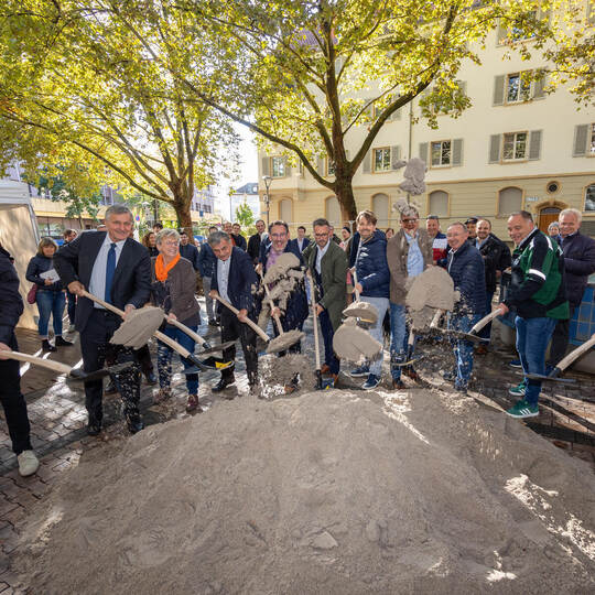 Spatenstich Pfälzer Pfalz