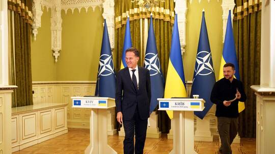 Neuer Nato-Generalsekretär Mark Rutte zu Besuch in Kiew Neuer Nato-Generalsekretär Mark Rutte zu Besuch in Kiew