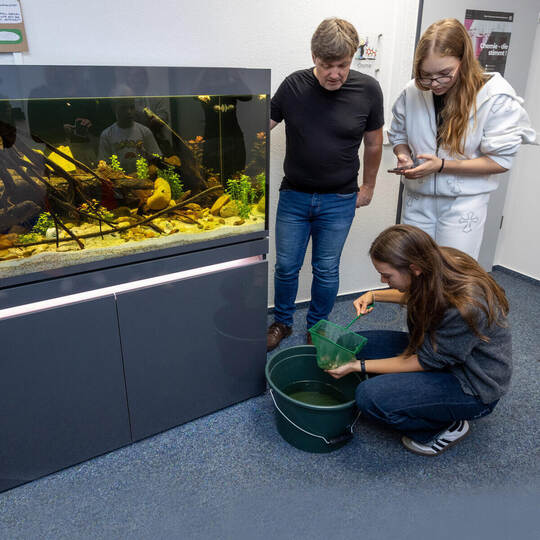 Workshop Schulaquarium Jugendforschungszentrum