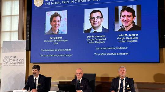 Bekanntgabe Nobelpreis 2024 – Chemie Bekanntgabe Nobelpreis 2024 – Chemie