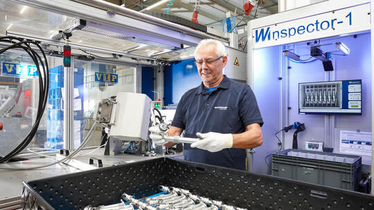 Der WInspector ist das Ergebnis einer Masterarbeit, das die Fertigung mit Künstlicher Intelligenz bei der Suche nach eventuellen