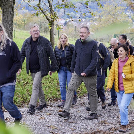 "Walk and meet" mit Komiker Bernd Stelter