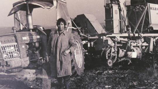 Der nasskalte Oktober 1974 erschwerte das Ernten von Kartoffeln und Zuckerrüben auch auf dem Flachland. Der damals 23-jährige Ru