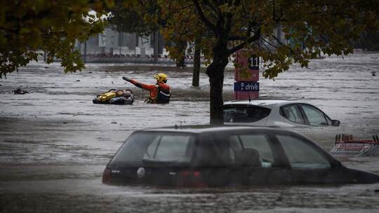 Überschwemmungen in Frankreich