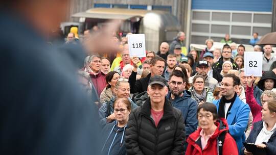 Versteigerung von Strandkörben