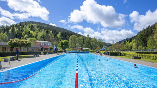 Calmbach Waldfreibad Wiedereröffnung