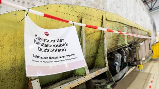 Entführte Lufthansa-Maschine «Landshut» zieht um