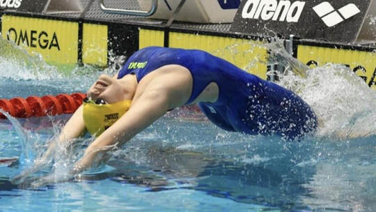 Starke Leistung: SSG-Athletin Isabell Litvinov. Foto: SSC.