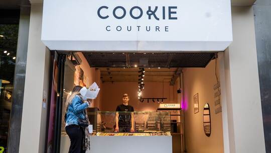 Cookie-Couture in Stuttgart kurz vor der Eröffnung