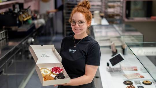 Cookie-Couture in Stuttgart kurz vor der Eröffnung