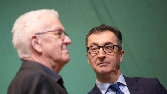 Winfried Kretschmann und Cem Özdemir