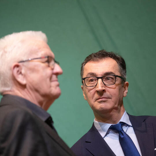 Winfried Kretschmann und Cem Özdemir