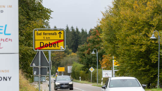 Dobel Ortsausgang Bad Herrenalb