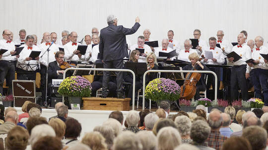 Konzert Ungerer Werkchor "Lieblingsmelodien" in der Schwarzwaldsängerhalle.