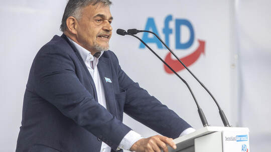 AfD Wahlkampfveranstaltung Alice Weidel