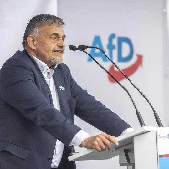 AfD Wahlkampfveranstaltung Alice Weidel