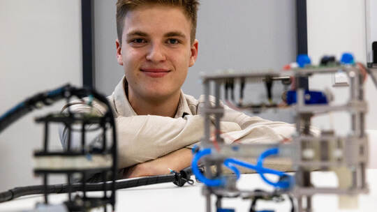 Sebastian Steppuhn Finale Bundeswettbewerb KI