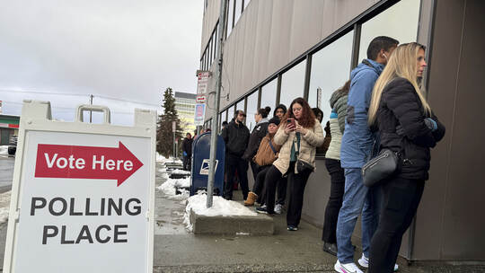 US-Wahl 2024 - Stimmabgabe in Alaska