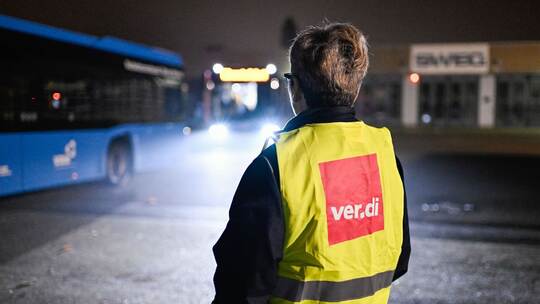 Warnstreiks bei Bussen und Bahnen im Südwesten