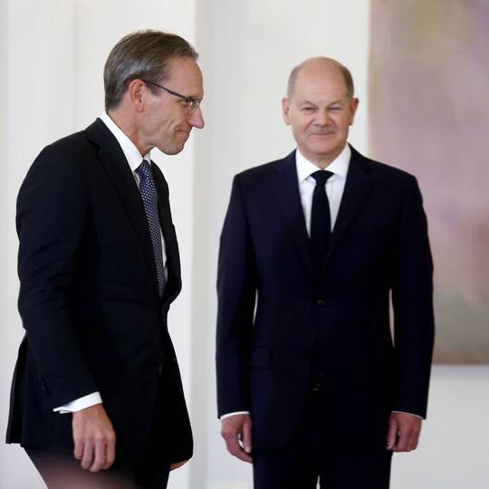 Nach dem Bruch der Ampel-Koalition - Schloss Bellevue